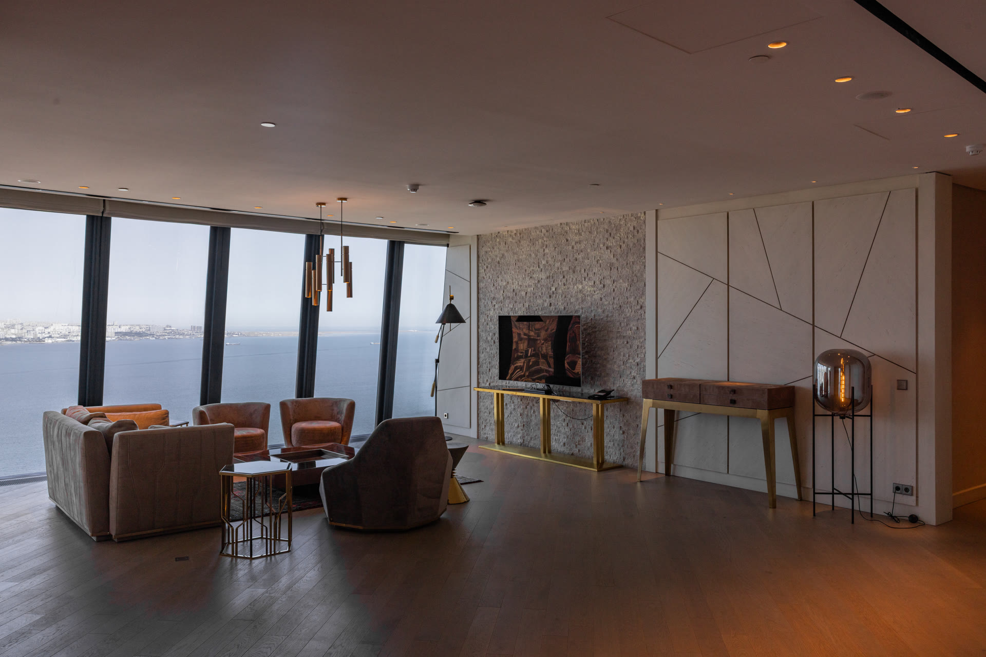 Flame Towers luxury residence interior photo 4